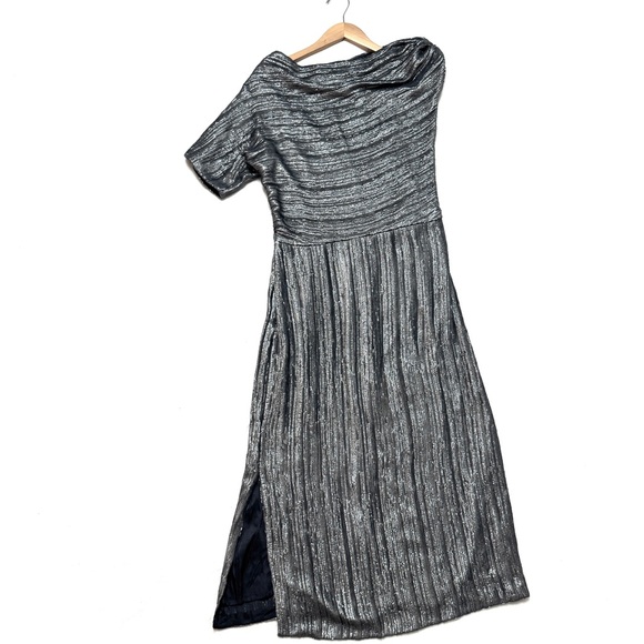 Rachel Comey sz 10 Asti Dress All Over Sequin One Shoulder - Picture 2 of 12